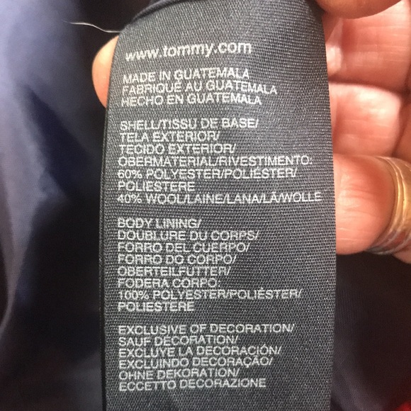 Fun red Tommy Hilfiger XS coat - Picture 8 of 8